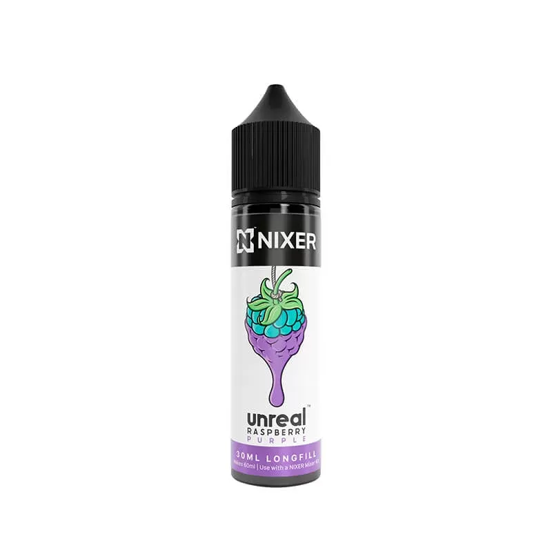 Nixer Unreal Raspberry Purple 30ml Longfill E-Liquid