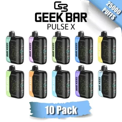 Geek Bar Pulse X Disposable Vape Device [25000 Puffs] – 10PK