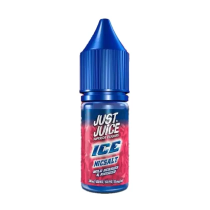 Just Juice ICE Wild Berries & Aniseed Nic Salt Vape Juice - 10 Pack - Strength 20mg