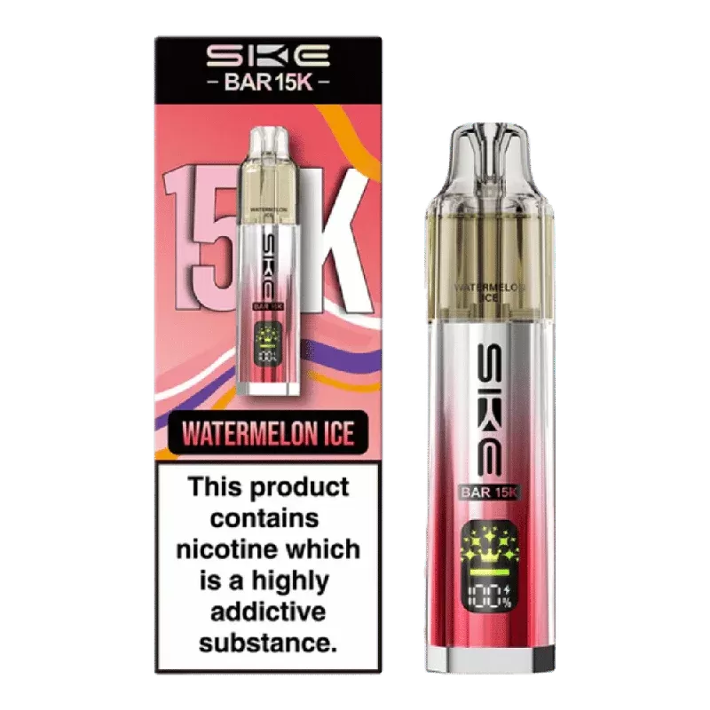 SKE Bar 15K Prefilled Pod Kit Watermelon Ice - Nicotine Strength#20mg (7CC847)