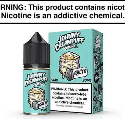 ORIGINAL BY JOHNNY CREAMPUFF SALTS 30ML - Vapejuice