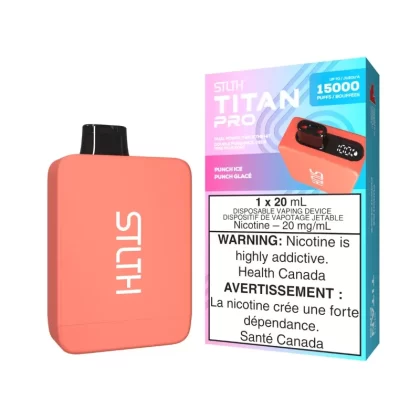 STLTH Titan Pro (15K) Punch Ice Disposable Vape