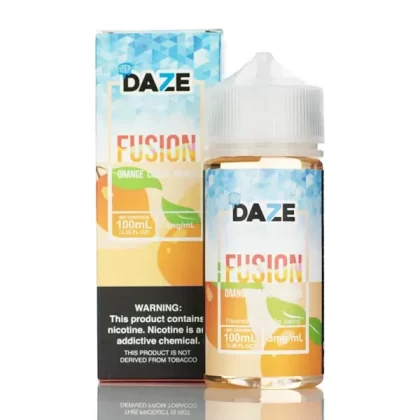 7 Daze Fusion TFN - Orange Cream Mango ICED- 100ml - 3mg