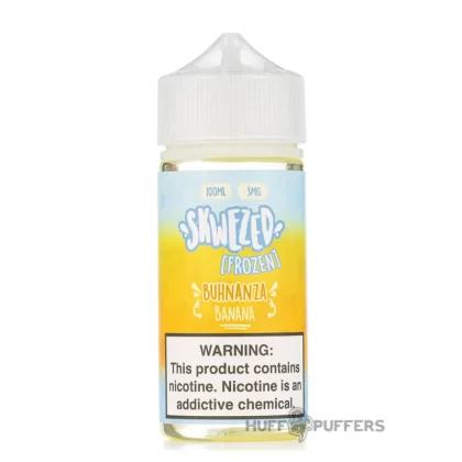 Skwezed – Banana Ice (Frozen Buhnanza) 100mL - Vape Product, Vape Product