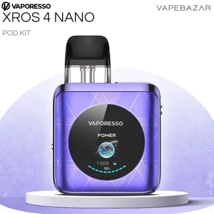 Vaporesso XROS 4 NANO – Twilight Purple - Pod Kit; 1350 mAh (F84218)
