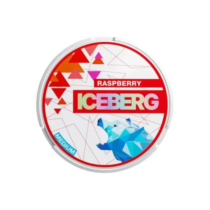 Iceberg Raspberry Nicotine Pouches - Strength#20mg