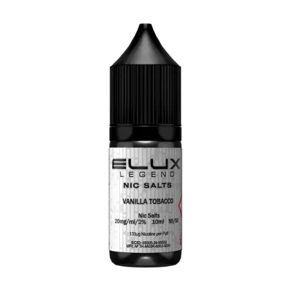 Vanilla Tobacco Nic Salt by Elux 10ml - 10mg - Vape Product