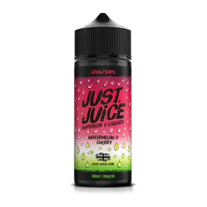 Just Juice Watermelon & Cherry E-Liquid Shortfill - Vapestreams Co
