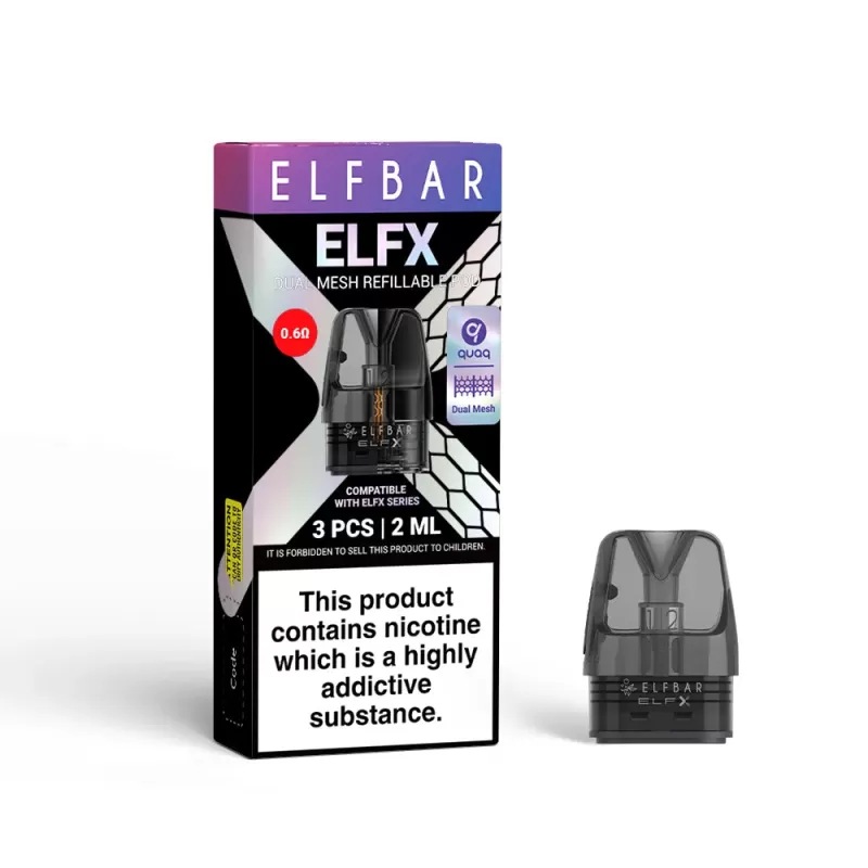 Elf Bar Elfx Pods - 0.6ohm - Image 2