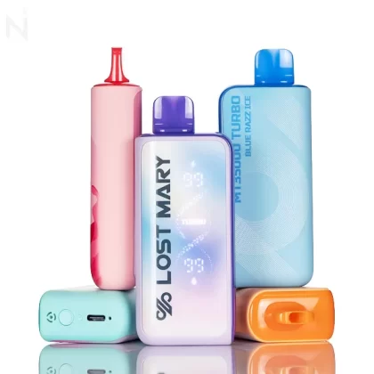Lost Mary MT35K Turbo 35000 Puffs Disposable Vape - 18mL - Cotton Carnival Edition-B-Gum Cotton Carnival