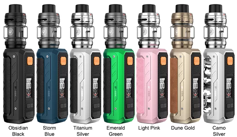 Vaporesso Armour Ultra Pod Mod Kit 100 Watts (5500 mAh) - Vapebar Pk - Image 3