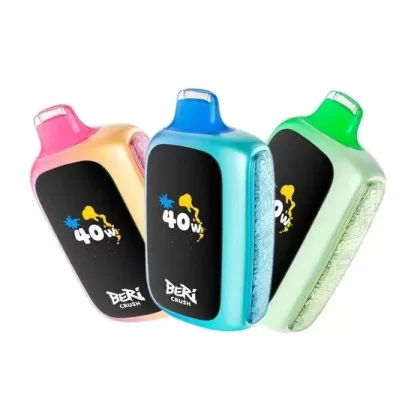 Beri Crush 50K Puff Vape - Single Pack; Banana Taffy, Blue Razz Ice; Vape Product