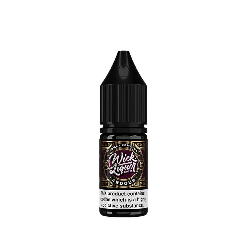 Wick Liquor Ardour 10ml Nic Salts E-Liquid - 10mg