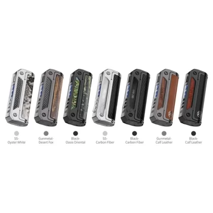 Lost Vape Thelema Solo DNA 100C Box Mod - Gunmetal Calf Leather