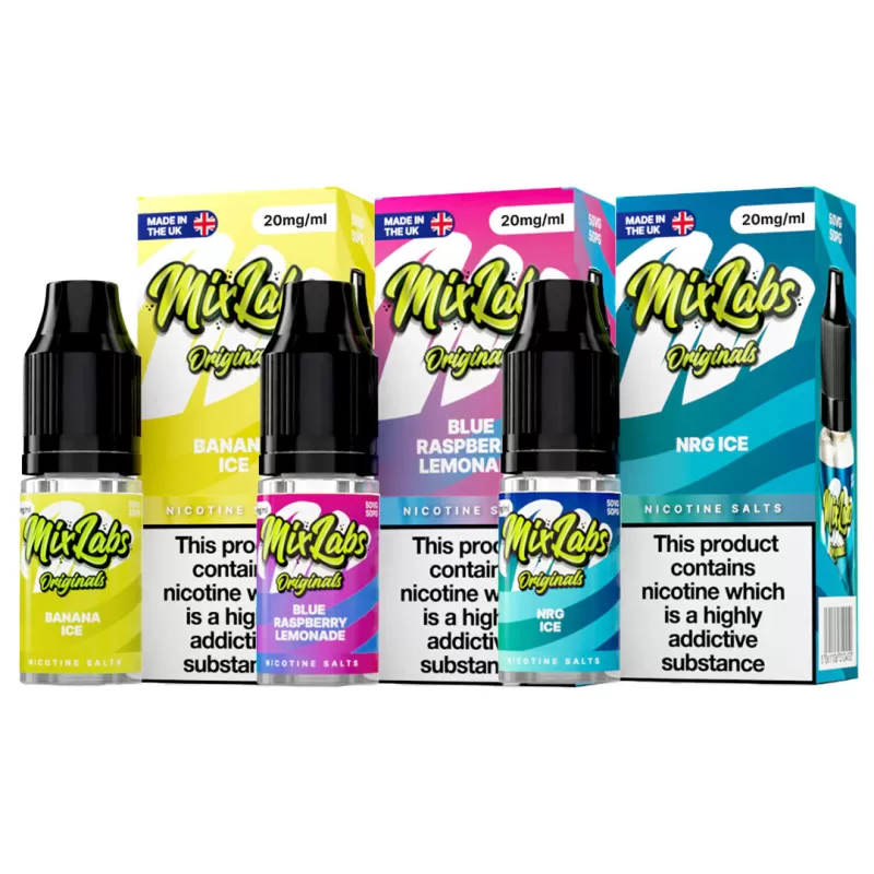 Mix Labs Nicotine Salt 10ml 20mg - Red Grape