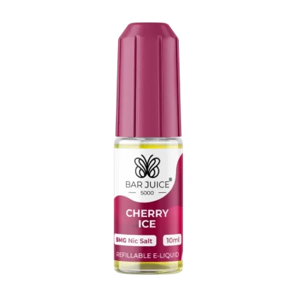 Cherry Ice Nic Salt by Bar Juice 5000 - 20mg - Vape Product (65BB65)