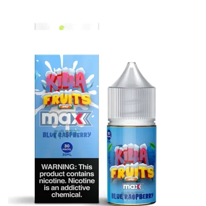 Sale $10.20 – Blue Raspberry by Killa Fruits Salt Max TFN Salts 30mL