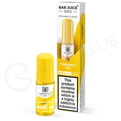 Pineapple Ice Nic Salt E-Liquid by Bar Juice 5000 - Ecigpremium