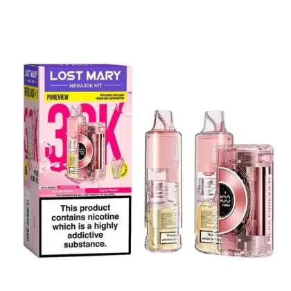 Lost Mary NERA 30K Pureview Prefilled Pod Kit - Flavour#Apple Edition>Blue Edition>Cherry Edition>Lemon Edition>Strawberry Edition>Tropical Edition (B11735)