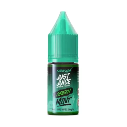 Just Juice Green Mint Nic Salt Vape Juice - 10 Pack - Strength 5mg