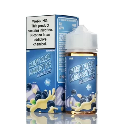 Custard Monster - Blueberry Custard - 100ml - 6mg