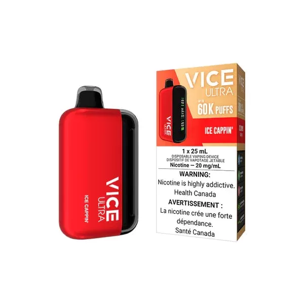 Vice Ultra 60K Disposable Vape – Ice Cappin’ - Eliquidsupply