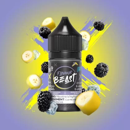 FLAVOUR BEAST SALT 20MG/ML-BLAZIN BANANA BLACKBERRY