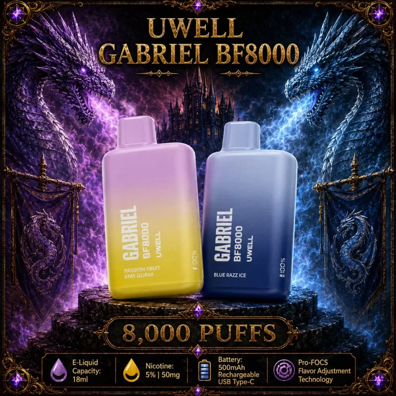 UWELL Gabriel BF8000 - Apple Juice - Vapeciga
