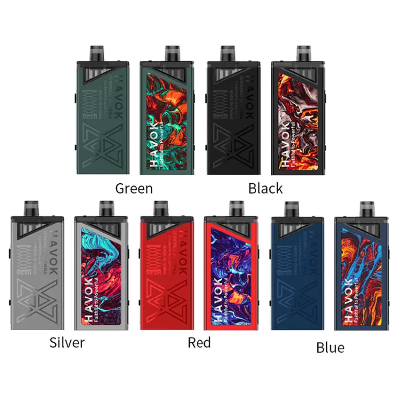 Uwell Havok V1 Pod Mod Kit 1800mAh - Red - Image 2