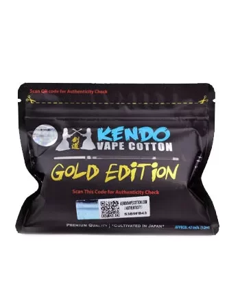 Vape Cotton Gold Edition by Kendo