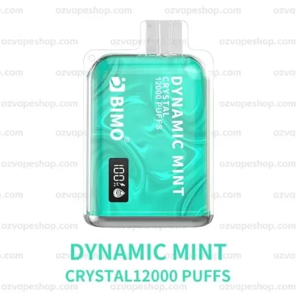 BIMO Crystal 12k Puffs- Dynamic Mint - Ozvapeone