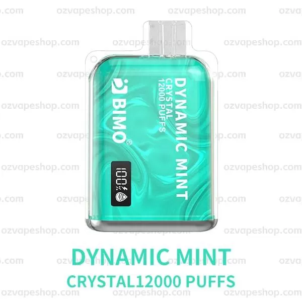 BIMO Crystal 12k Puffs- Dynamic Mint - Ozvapeone