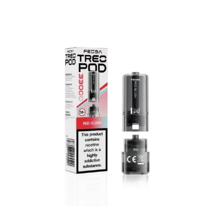 Feoba Treo 33000 Prefilled Pod Red Slush - Nicotine Strength#20mg (FEE125) (FEE125)