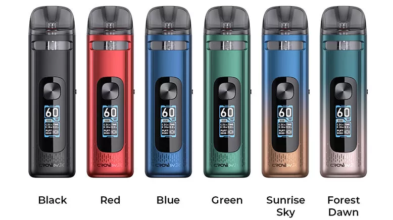Uwell Crown X Pod Kit 60W - Red - Image 3