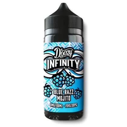 Blue Razz Mojito Shortfill by Doozy Infinity - 0 mg/ml