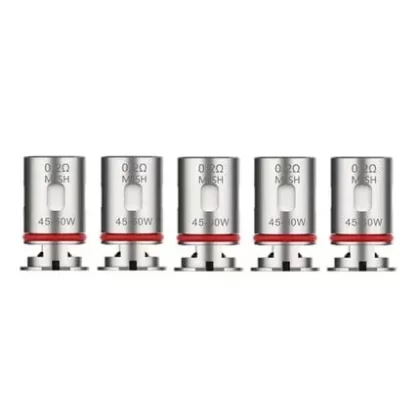 Vaporesso GTX Replacement Coils (Pack of 5) - GTX Dual Mesh 0.15ohm, GTX Dual Mesh 0.2ohm