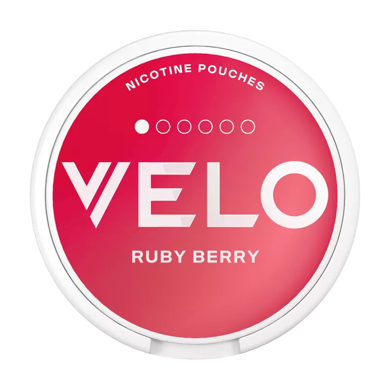 Ruby Berry Velo Mini Nicotine Pouches - 6mg - Vape Product (C0ACB6)