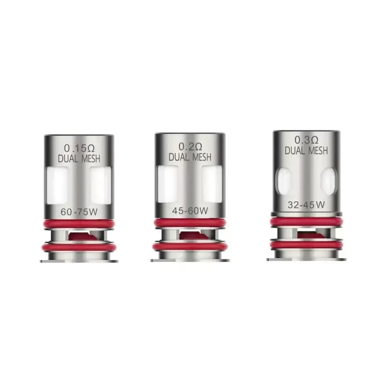 Vaporesso GTX Replacement Coils (Pack of 5) - GTX Dual Mesh 0.15ohm, GTX Dual Mesh 0.2ohm - Image 3