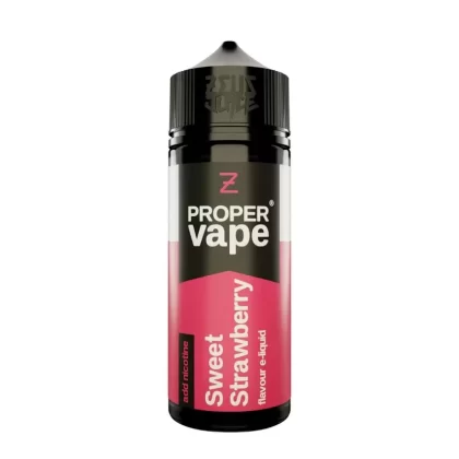 Sweet Strawberry 100ml Short Fill by Proper Vape