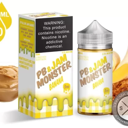 Banana PB & Jam Monster 100ml