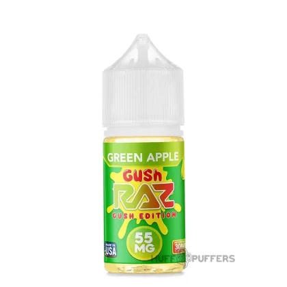Pod Juice X Raz Salt – Green Apple Gush 30mL - Vape Product, Vape Product (B6D6F7)
