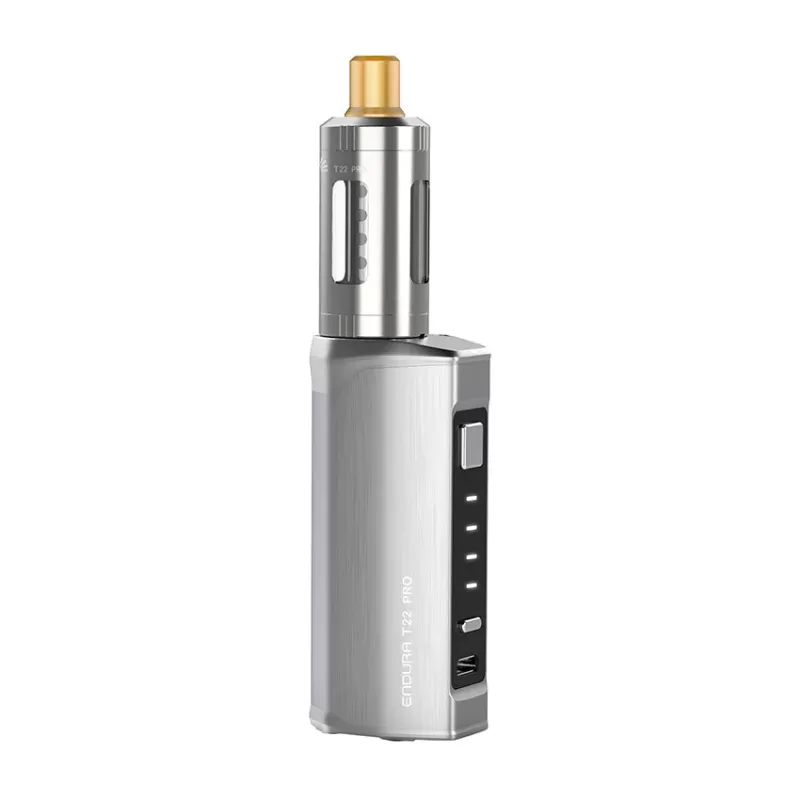 Innokin Endura T22 Pro Kit 3000mAh 4.5ml - Blushed Silver - Image 3