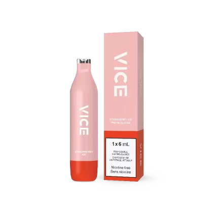 VICE 2500 NICOTINE FREE- STRAWBERRY ICE