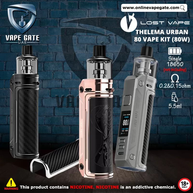 Lost Vape Thelema Urban 80 Vape Kit (80W)