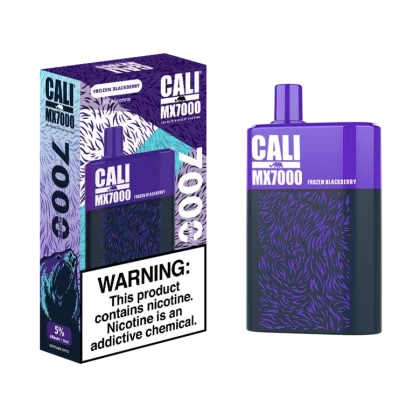 Cali MX7000 [7000 puffs] – Frozen Blackberry (CLEARANCE)