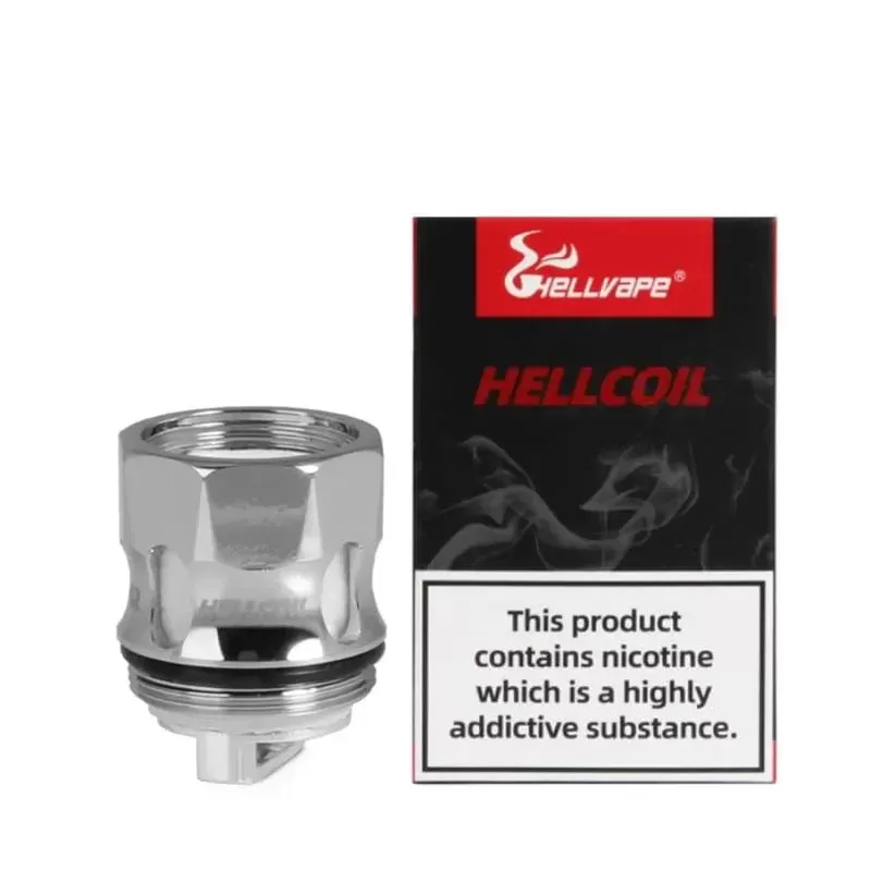 Hellvape Hellcoils (Fat Rabbit) H7 Replacement Vape Coils 3pk - Resistance#H7-02 0.2ohm>H7-03 0.15ohm