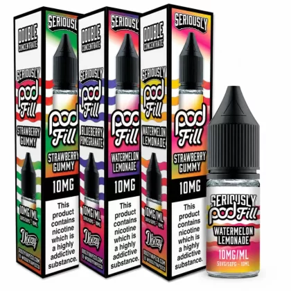 Doozy Vape Seriously Pod Fill Salt 10ml 10mg