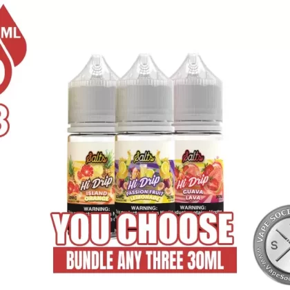 Hi Drip Salts Bundle 3x30ml (90ml)