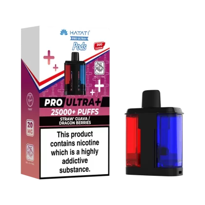 Straw' Guava / Dragon Berries Hayati Pro Ultra Plus Refill Pack - Vapeshop Co