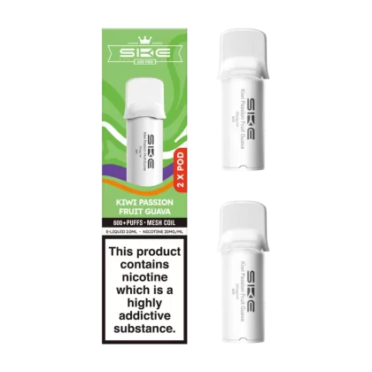 Kiwi Passion Fruit Guava SKE 600 Pro Pods - 20mg - Vape Product
